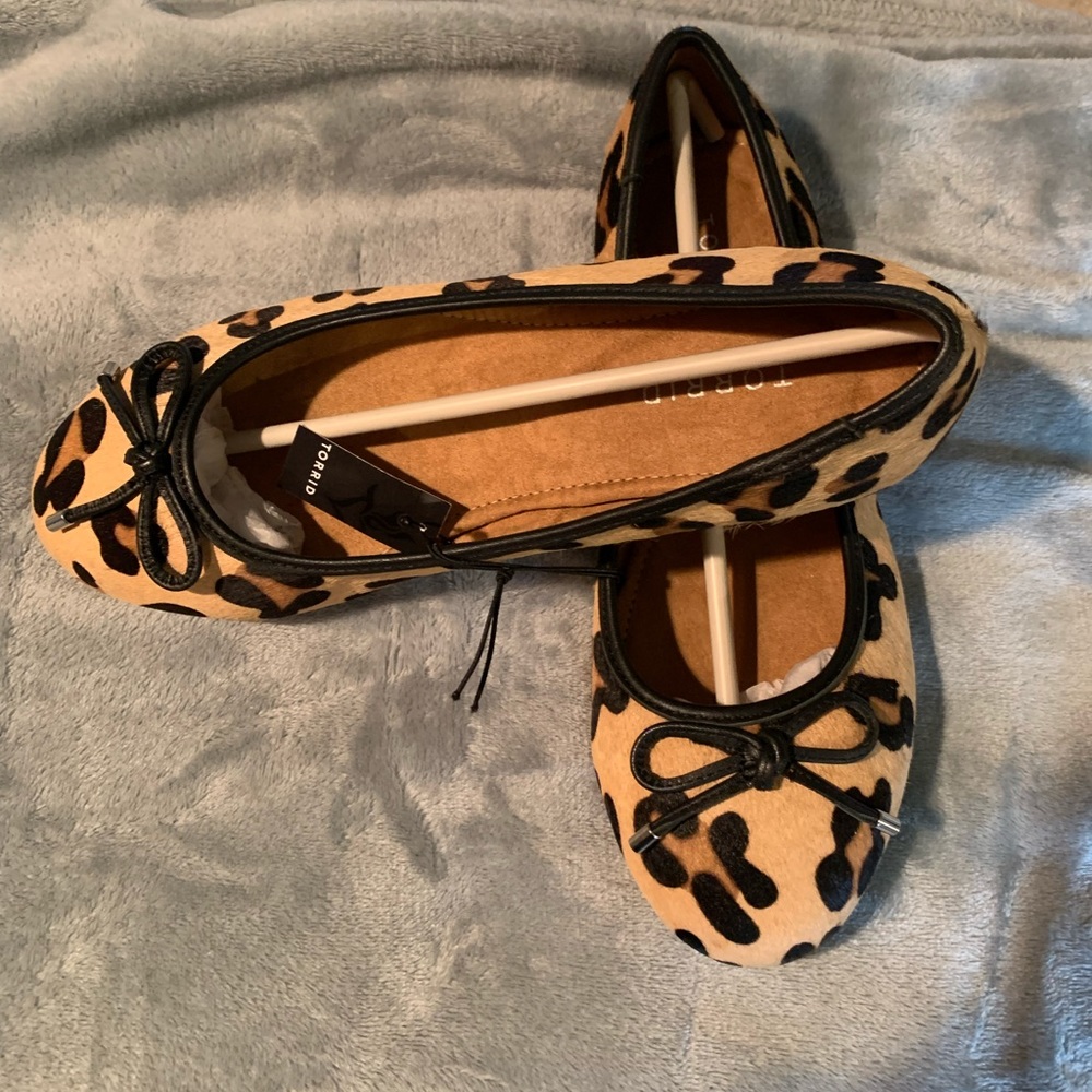 Wide Width Torrid Leopard Print Shoes